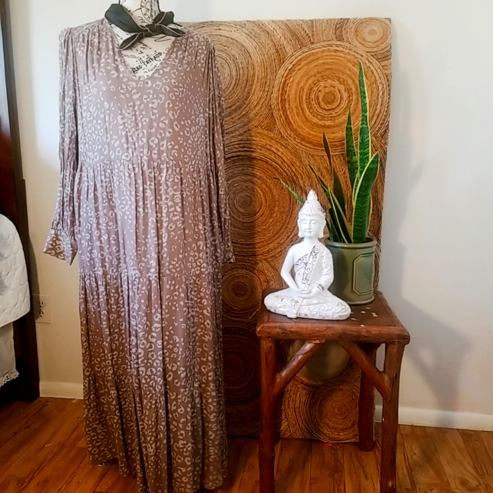 NWT New Day brown dress